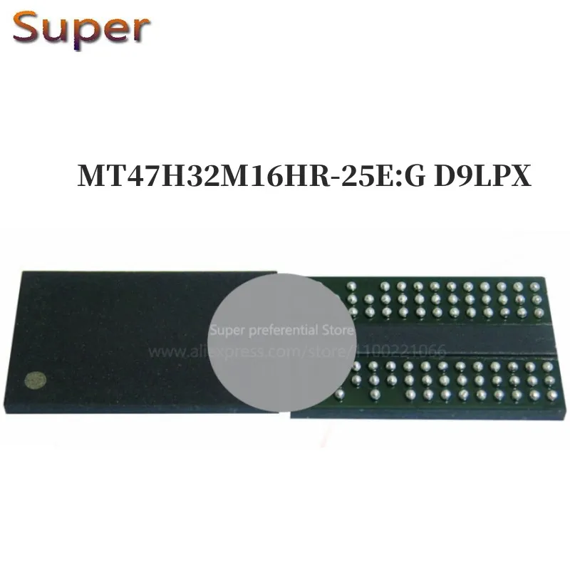 Версия 1 шт.: G D9LPX 84FBGA DDR2 800 Мбит/с 512 Мб