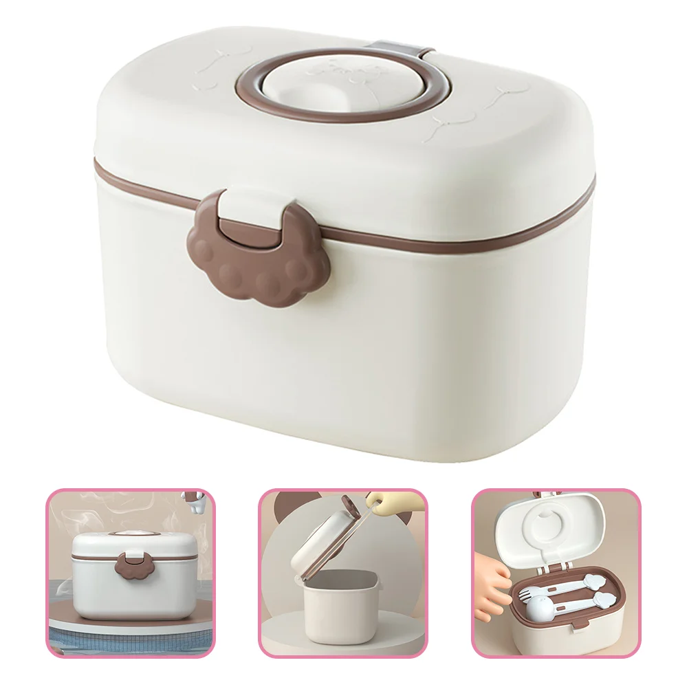 

Milk Powder Box Baby Snack Container Formula Travel Infant Dispenser Food Pp Portable The Go