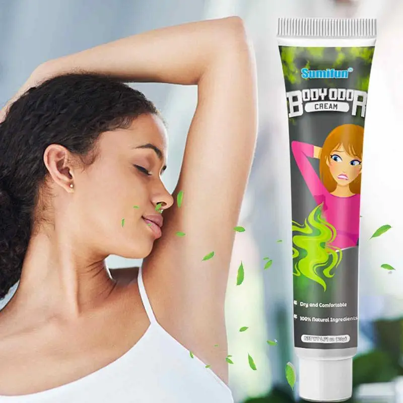 

Underarm Smell Remover Refreshing Deodorant Underarm Odor Removal Cream Removes Armpit Odor And Sweat Skin Care Cream