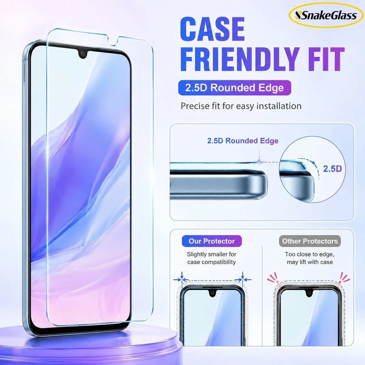 3 шт. HD-стекло из закаленного стекла для Huawei Y6 Prime 2018 Y6p Y8S Y8p Y7 2019 Y5p Y9 2018 Y9 2019 Y9a HD, прозрачная пленка для защиты от царапин, 9H (art.: 3920dc4ec7ebe) - 3920dc4ec7ebe
