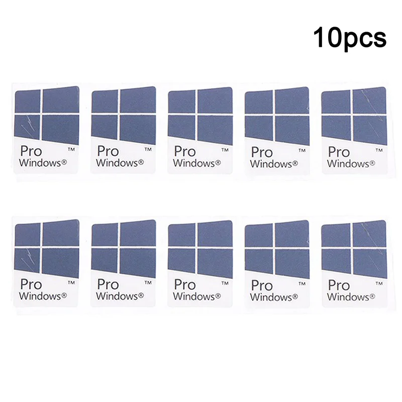 

Наклейки для Windows 10, 10 шт.