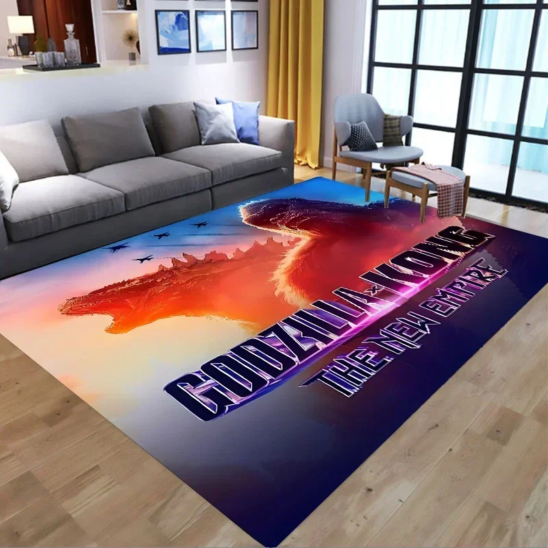 Годзилла против Конга дверные коврики новый фильм мультяшный принт ванная