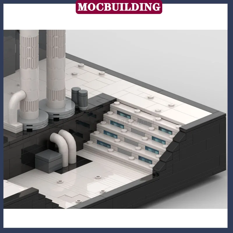 MOCBUILDING Модель дворца космических войн Трон