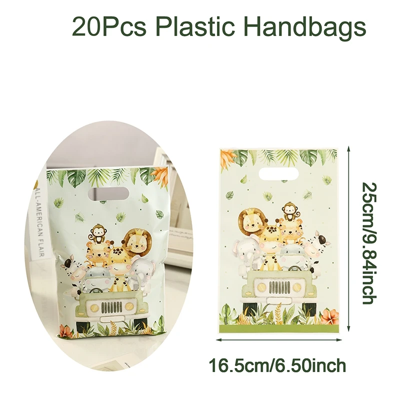 

Подарочные пакеты с животными джунглей