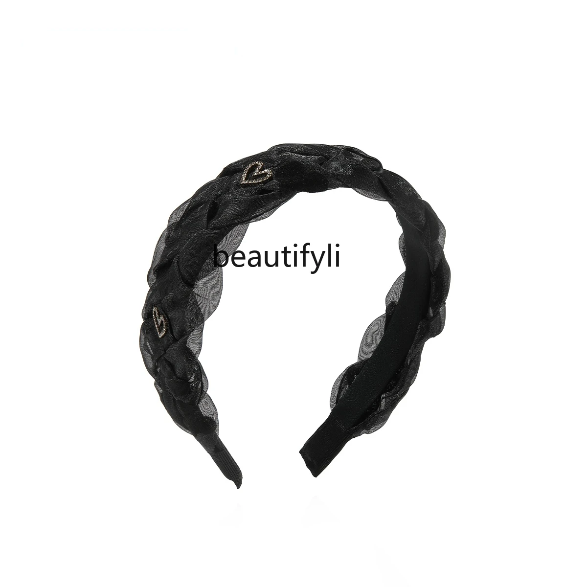 

Повязка на голову yj с высоким верхом с черепом женская уличная универсальная заколка для волос Новинка 2022 Модная элегантная повязка на голо...