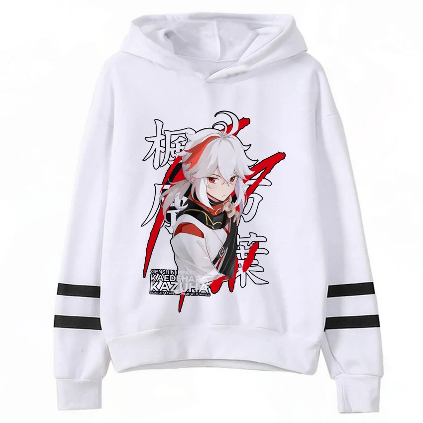 

Genshin Impact Xiao Kaedehara Kazuha hoodies women y2k aesthetic hip hop anime grunge women hoody hoddies harajuku Korea