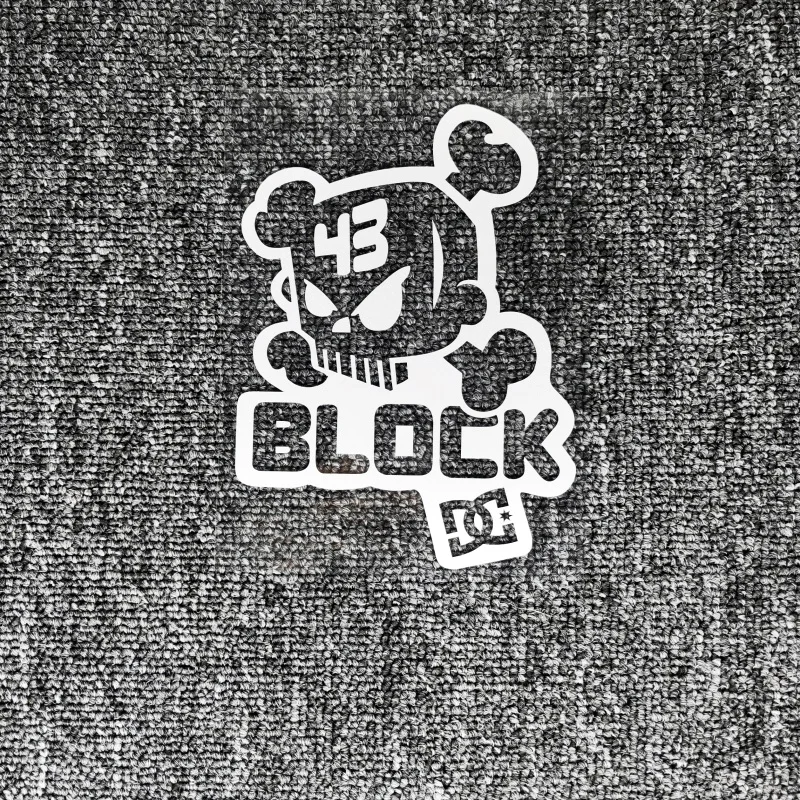 

Автомобильные наклейки DC Ken Block Skulls Светоотражающие украшения для крышки топливного бака Лобовое стекло Бампер Багажник Мотоциклы Ноутбук Ipad D2