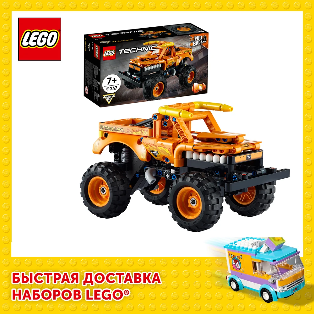  Конструктор LEGO Technic 42135 Monster Jam El Toro Loco 