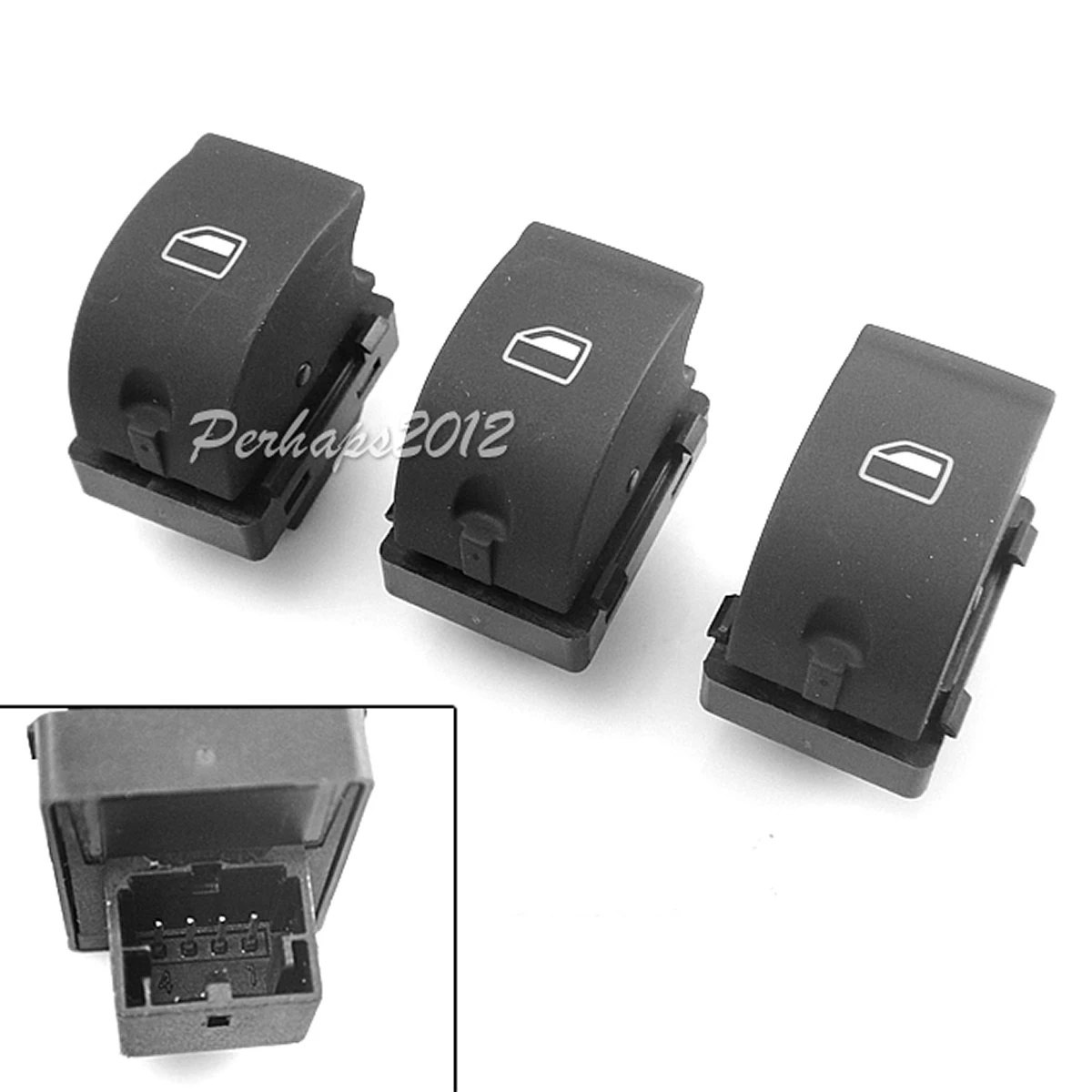 

3x a set Power Window Switch for Audi A4 B6 & for A4 B7 OE:8E0 959 855 , 8ED 959 855 8ED959855
