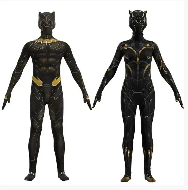 Disfraz de superhéroe Black Panther Wakanda Forever para mujer traje Cosplay Shuri моно Halloween