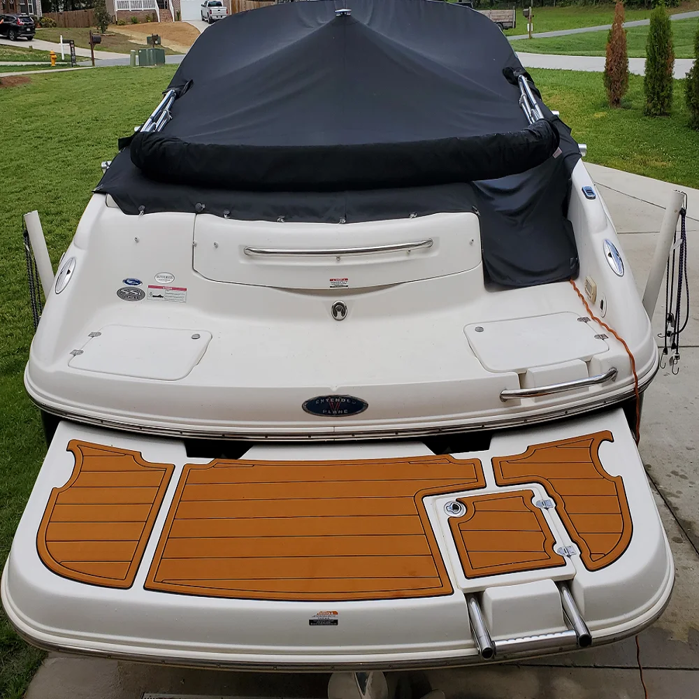 2004 Chaparral 210 SSI Swim Platform Step Boat EVA Foam Teak Deck Floor Pad Mat SeaDek MarineMat Gatorstep Style Самоклеящийся