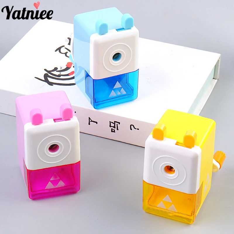 

Yatniee Hand Pencil Sharpener Cute Pencil Sharpener for Kid Students Schools Stationery Gifts for Children