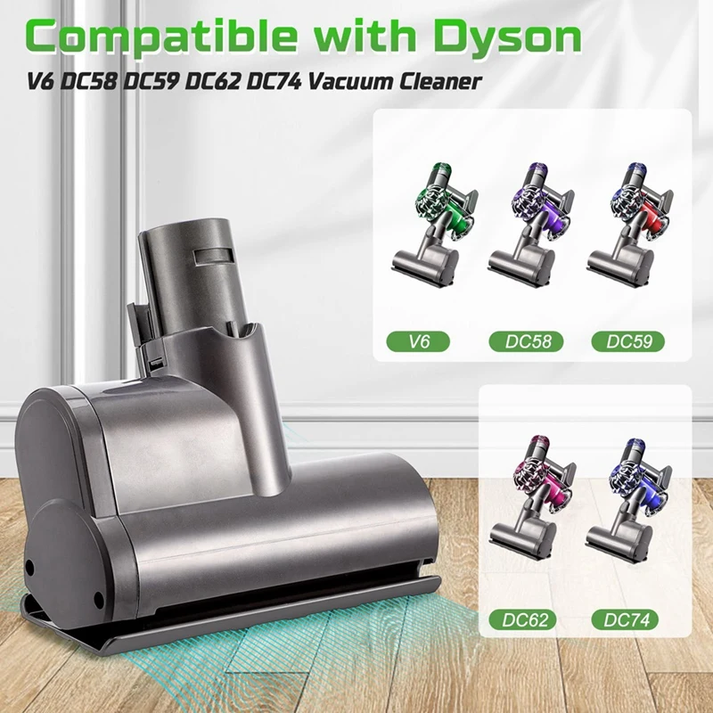Аксессуары для Dyson V6 DC58 DC59 DC62 DC74 щетка удаления клещей мини моторизованный