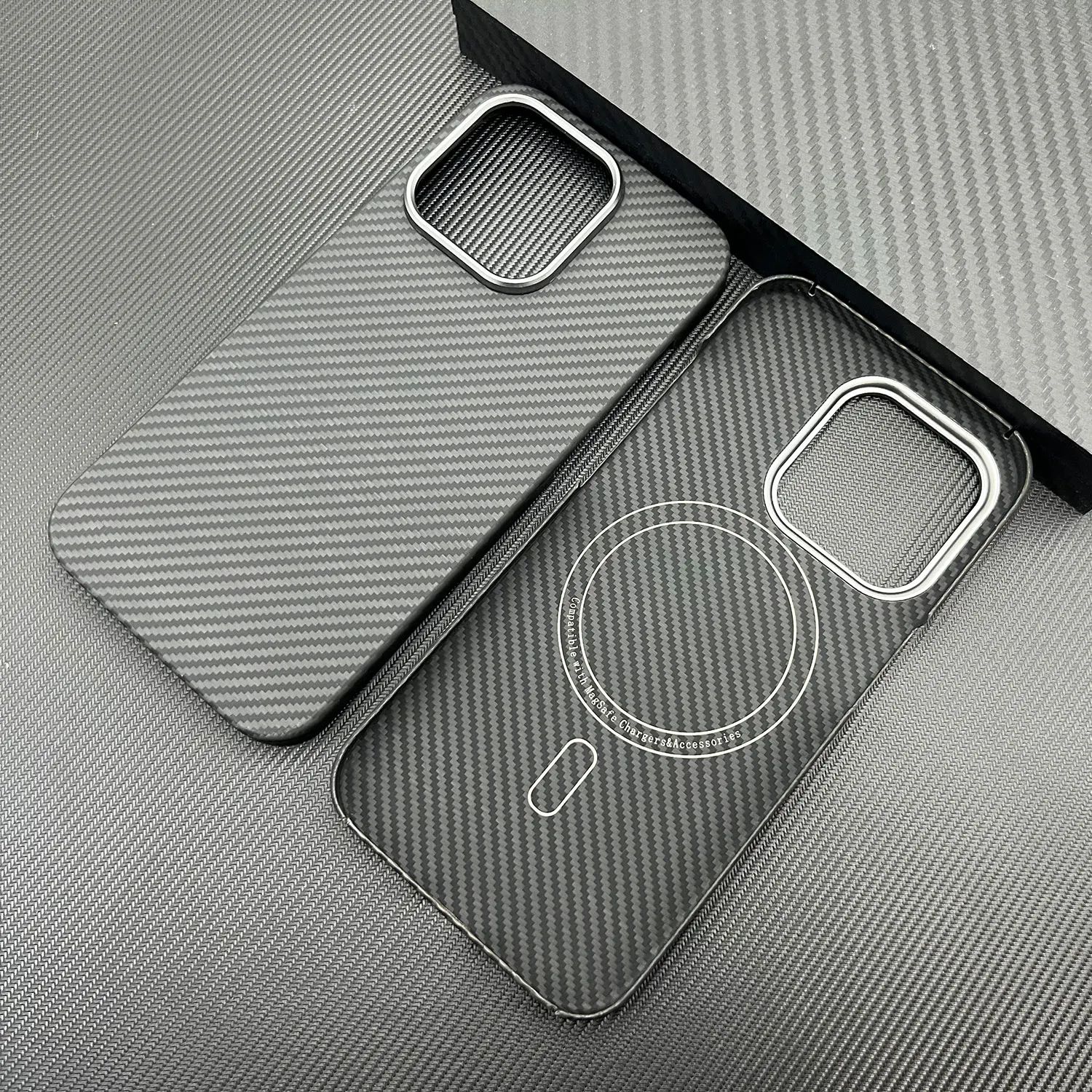 Najtaniej Prawdziwa Czysta Magnetyczna Obudowa Z Włókna Węglowego Do IPhone 13 Pro Max Obudowa Z Włókna Aramidowego Ultra Cienka Obudowa Telefonu Do Magsafe