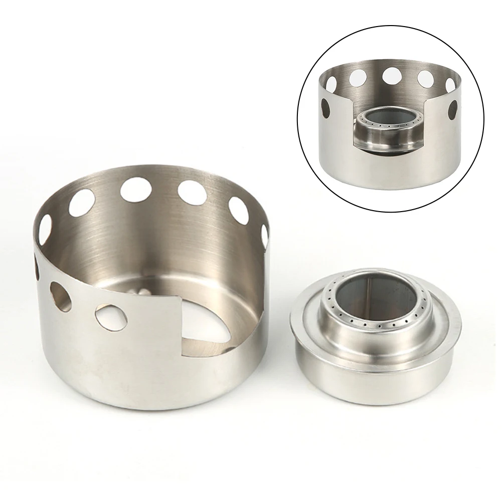 1 шт. походная спиртовая плита портативная ветрозащитная для кемпинга на