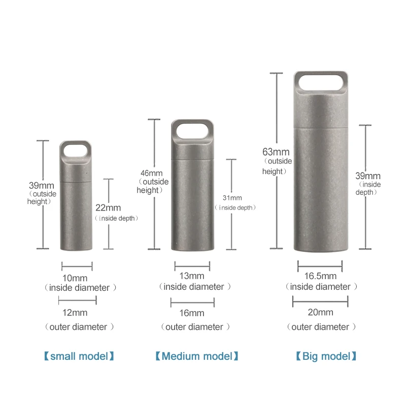 Титановый держатель для таблеток портативный водонепроницаемый чехол телефона