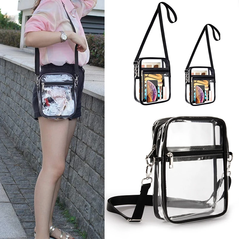

Fashion Sports Bag Large Capacity Lightweight PVC Transparent Storage Bag Pouch Travel Storage Bag Travel Bag