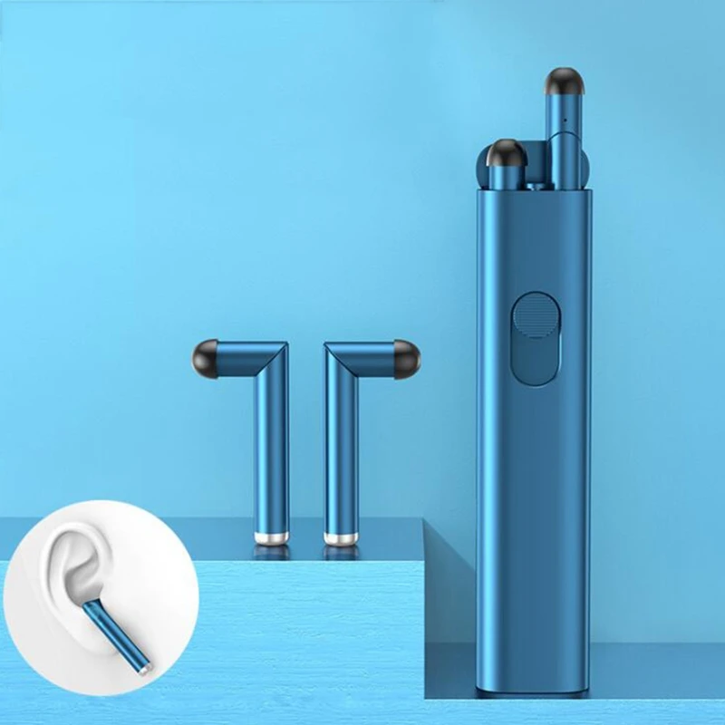 S11 TWS Беспроводные наушники Bluetooth 5.0 со стереозвуком и микрофоном, складывающиеся.