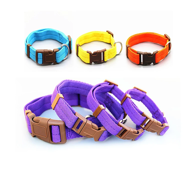 

Pet Collar Bite-Proof Protector Adjustable Pet Hand Holding Rope Teddy Polyester Cotton Collar Collar New Hot Wholesale