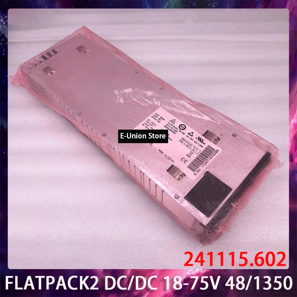 241115 602 FLATPACK2 DC/DC 18-75V 48/1350 выход 53v/25.5A 1350W для Eltek DC Стабилизированный модуль питания