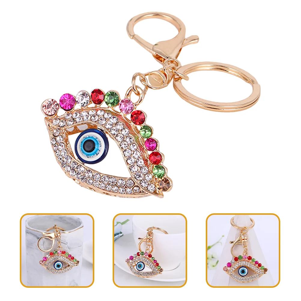 

Evil Eye Keychain Creative Key Pendant Fashion Charm Hanging Pendant