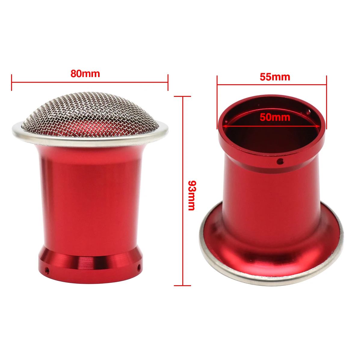 ZSDTRP скоростные стыки для мотоцикла CNC 55 мм воздушный фильтр ветровой стакан Keihi PWK