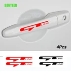 4 шт., автомобильные наклейки на дверные ручки Kia Rioxline Xceed Venga SportageR Serene to Soul Stonic Forte Venga Morning Picanto Niro