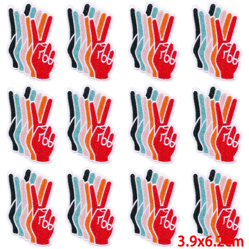 10 шт./партия патчи для одежды в стиле хип-хоп