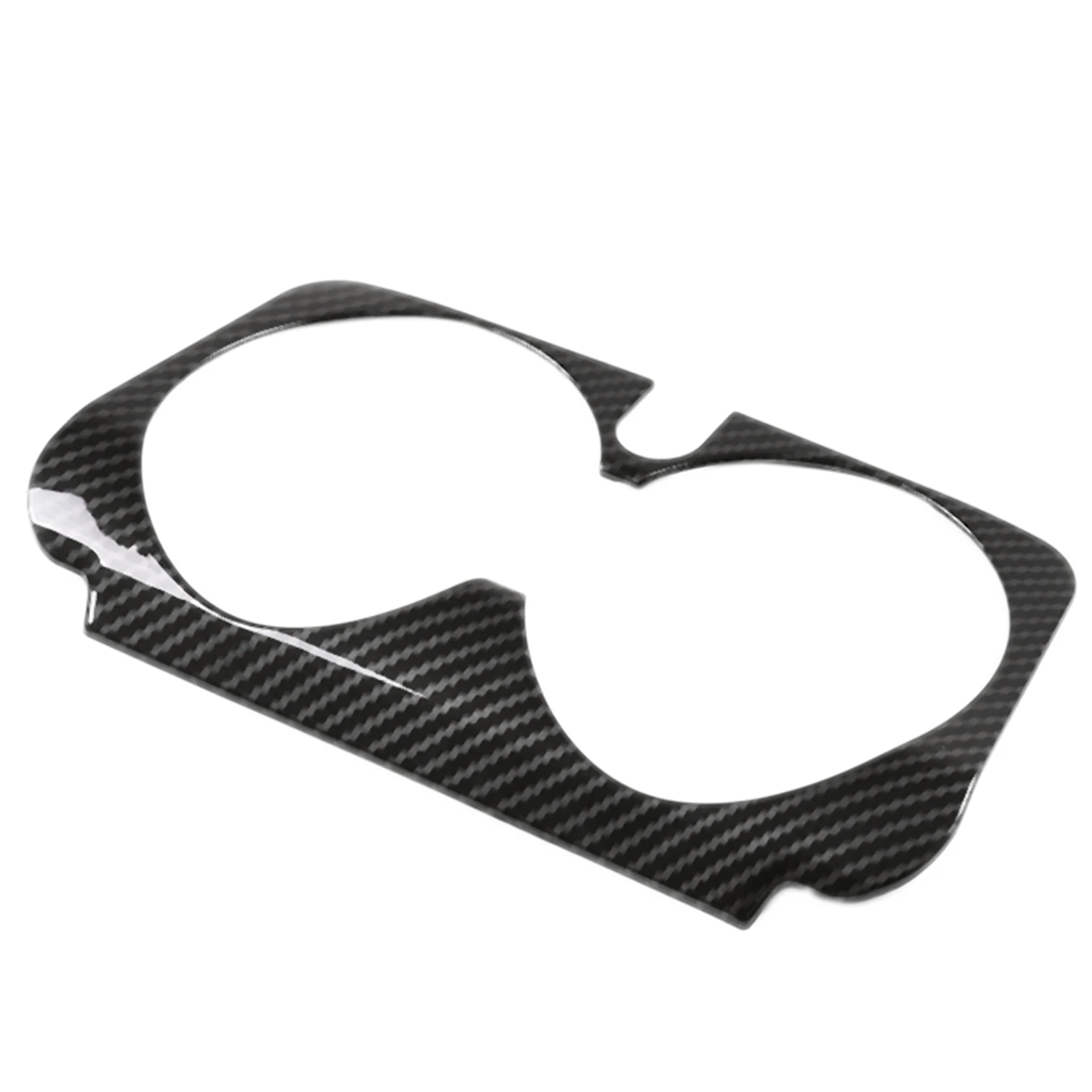 

for Mercedes Benz C E GLC G Class W205 W213 X253 Carbon Fiber ABS Center Console Water Cup Frame Panel Trim Cover