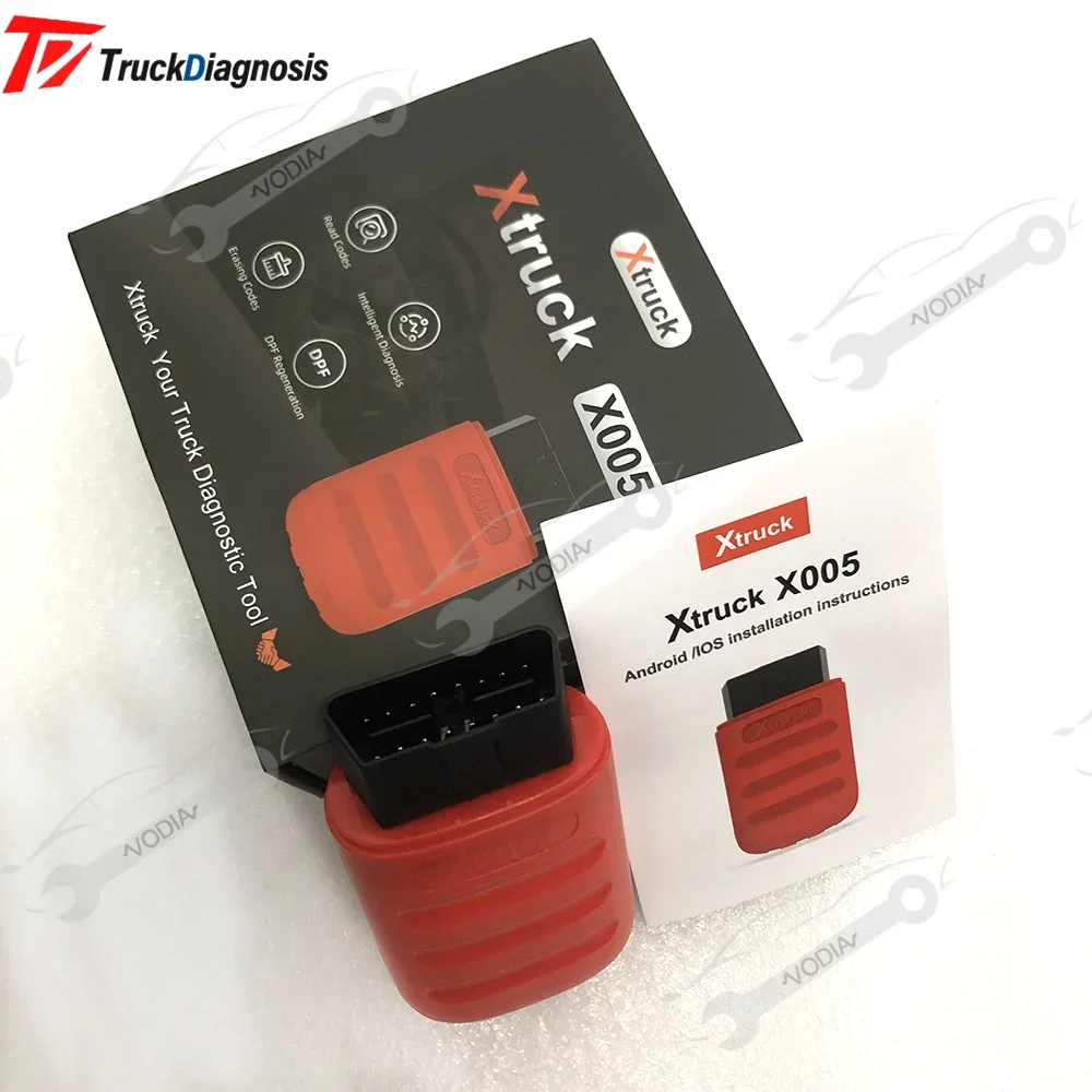XTRUCK X005 считывает коды неисправностей и потоки данных принудительная регенерация