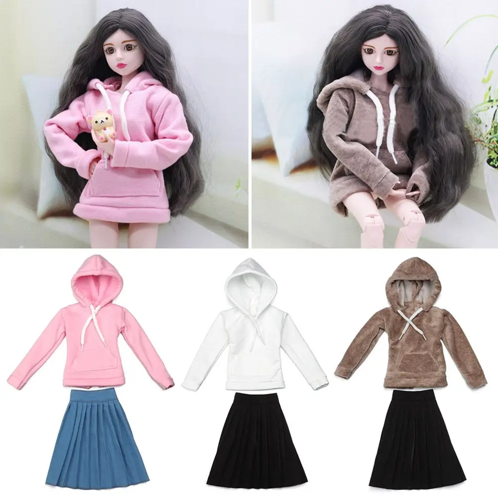 

Модные аксессуары, детская игрушка, толстовка ручной работы 1/6, Одежда для кукол, свитшот, наряды