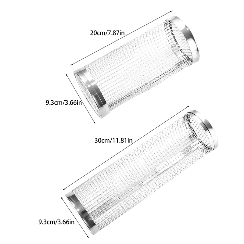 Корзина для гриля из нержавеющей стали портативная корзина барбекю вращающаяся