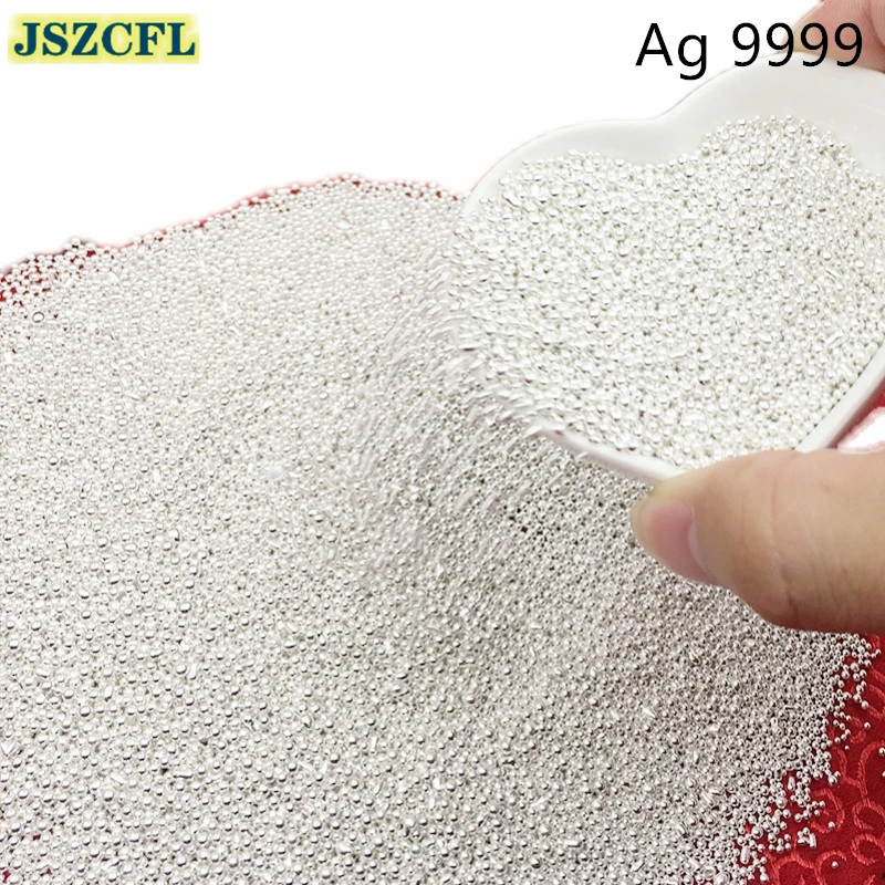 

1/bag pure Ag S 9999 silver bars fine silver ingots raw material particles 1g 10g 20g 30g 50g 100g for making of jewelry