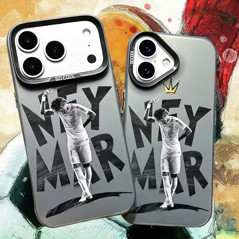 Фото Чехол для Samsung Galaxy S26 S25 S24 S23 Plus S22 Ultra S21 S20 FE A57 A56 A55 с изображением футболиста Неймара, матовый, акриловый №1
