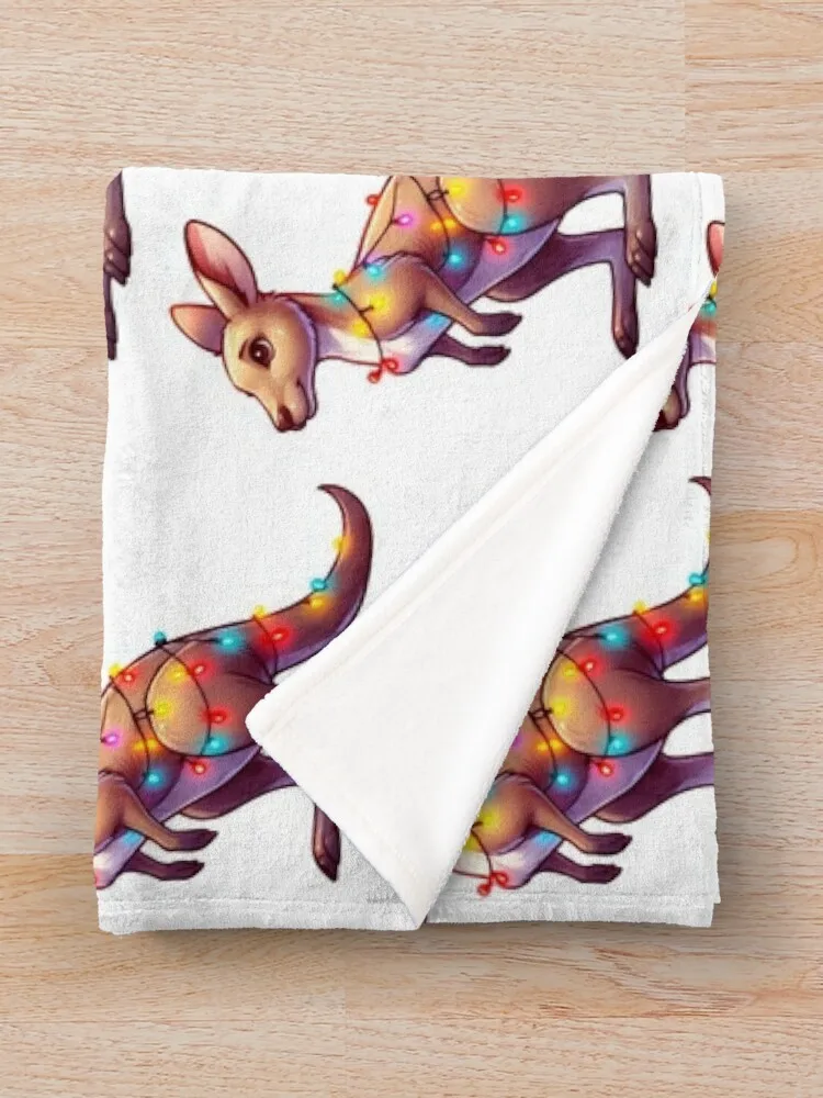 Фланелевое одеяло &quotМилый рождественский кенгуру&quot