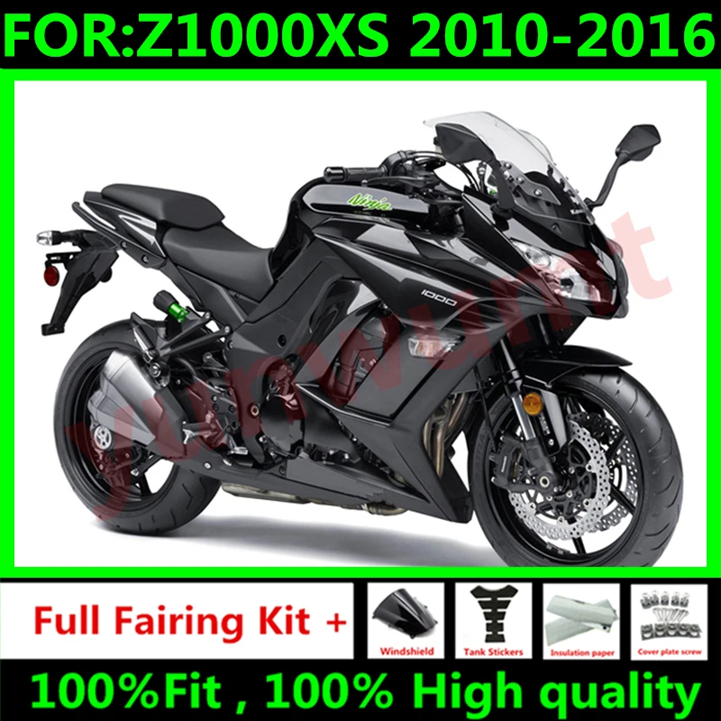 

New ABS Motorcycle Fairings Kit fit For Z1000SX Z1000 SX NINJA1000 2010 2011 2012 2013 2014 2015 2016 full fairing black