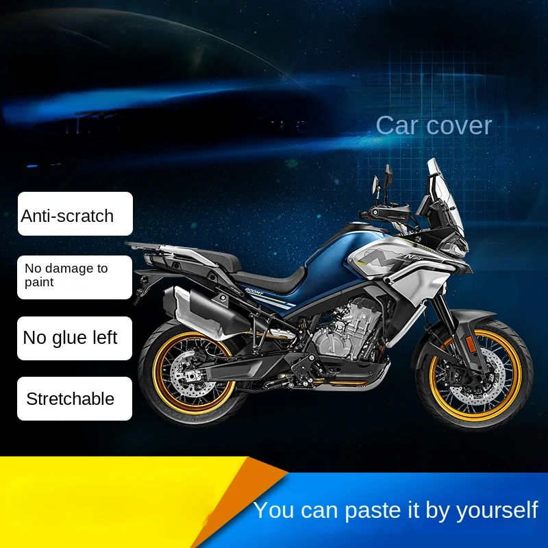 

Motorcycle Paint Transparent Protective Film Tpu Invisible Car Coat Whole Body Scratch Repair Waterproof for CFMOTO MT800 800MT