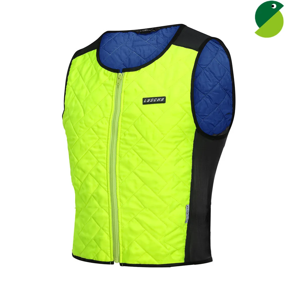 

LYSCHY Cooling Sport Vest Moto Reflective Riding Waistcoat Man Clothing Protection Motorbike Biker Summer Vests