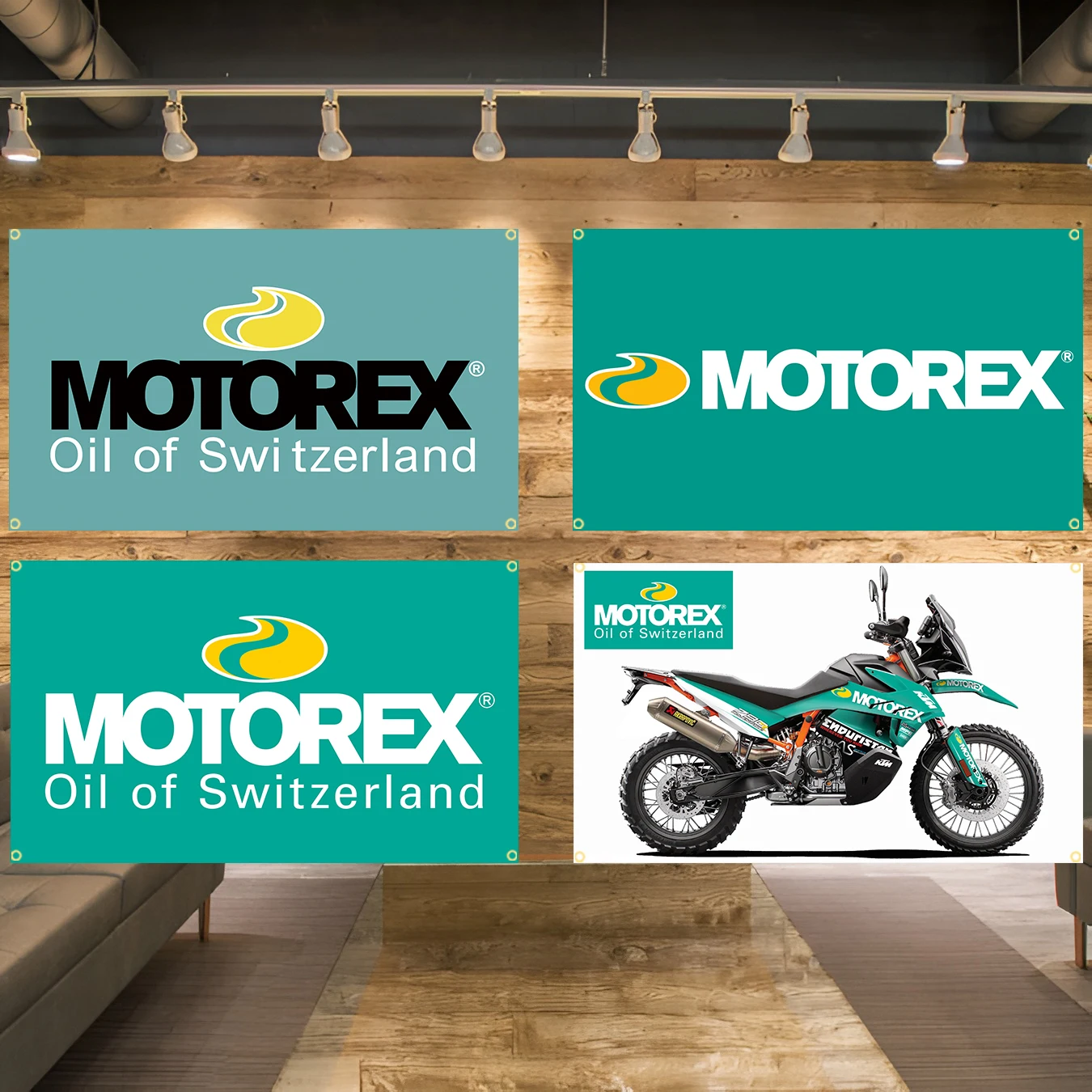 Флаг M-motorexs 90x150 см полиэстер