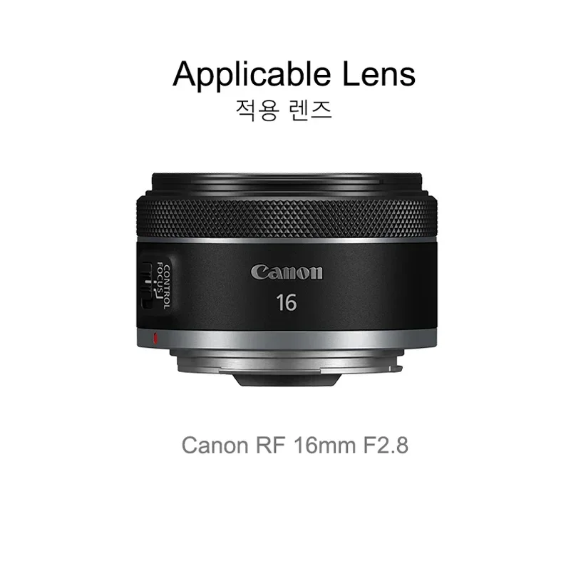 Фото Металлическая байонетная реверсивная бленда для объектива камеры Canon RF 16mm f/2.8 STM на EOS R RP R8 R3 R5 R6 Mark II заменяет EW-65C №3