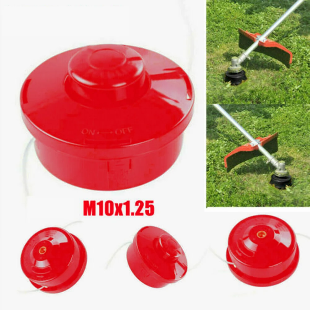 

1pcs Trimmer Head Lawn Mower Grass Trimmer Brush Mower Bump Spool Brushcutter Brush Cutter Head For Garden Grass Cutter Tools