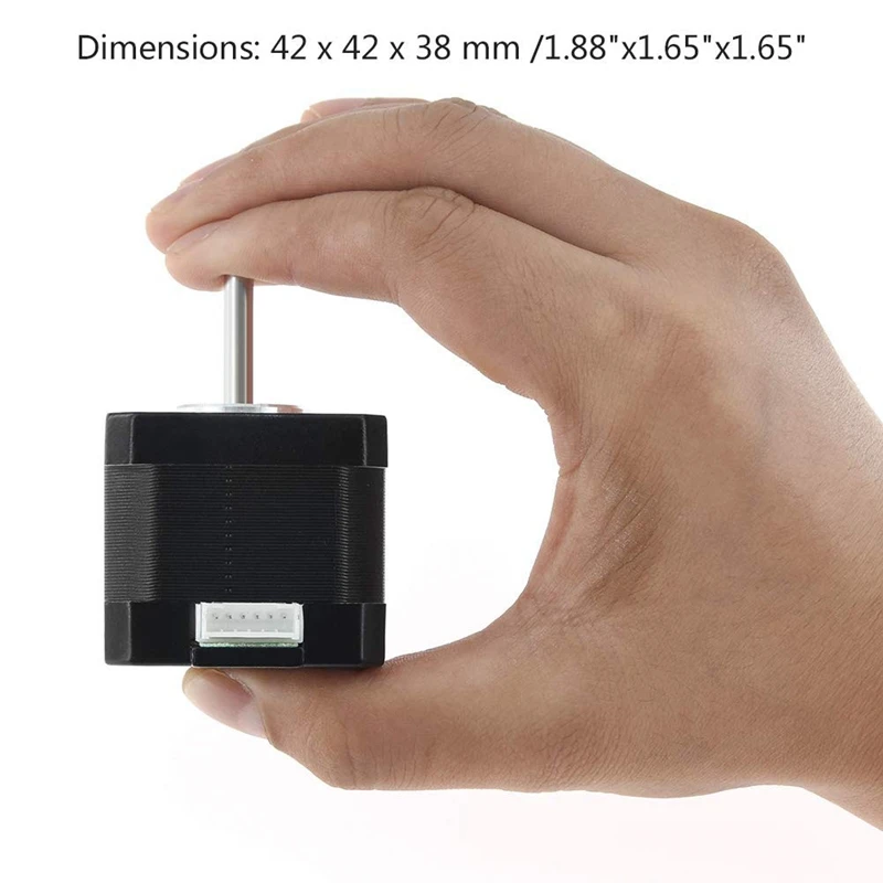 Шаговый двигатель Nema 17 1 шт. биполярный 7 А 40 Н см (56 2 унций) корпус мм 4 вывода