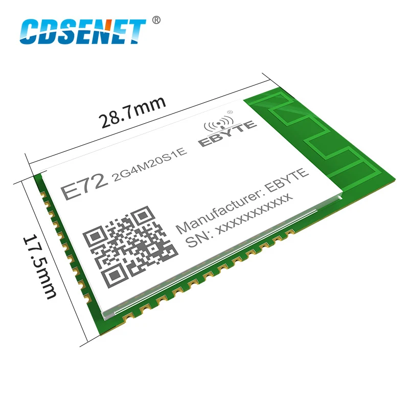10PCS E72-2G4M20S1E CC2652P  2.4Ghz 20dBm SoC ZigBee BLE Module Wireless Module LP Module Transceiver and Receiver PCB Antenna enlarge