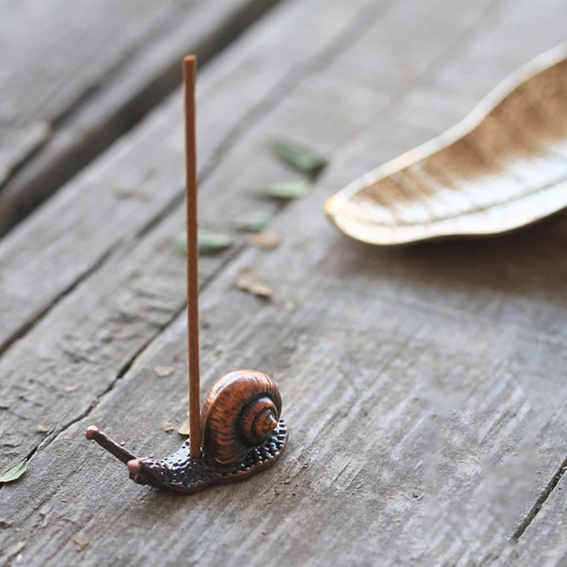 Набор держателей для благовоний курильница с листом и улиткой Ловец держатель