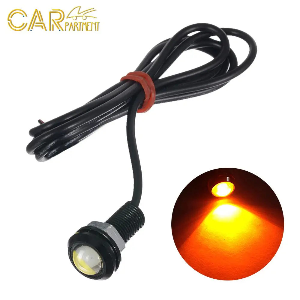 

12v Auto License Plate Lamps Universal Fog Bulb Plug&play Durable Turn Signal Lights Car Accessories Eagle Eye Light Led