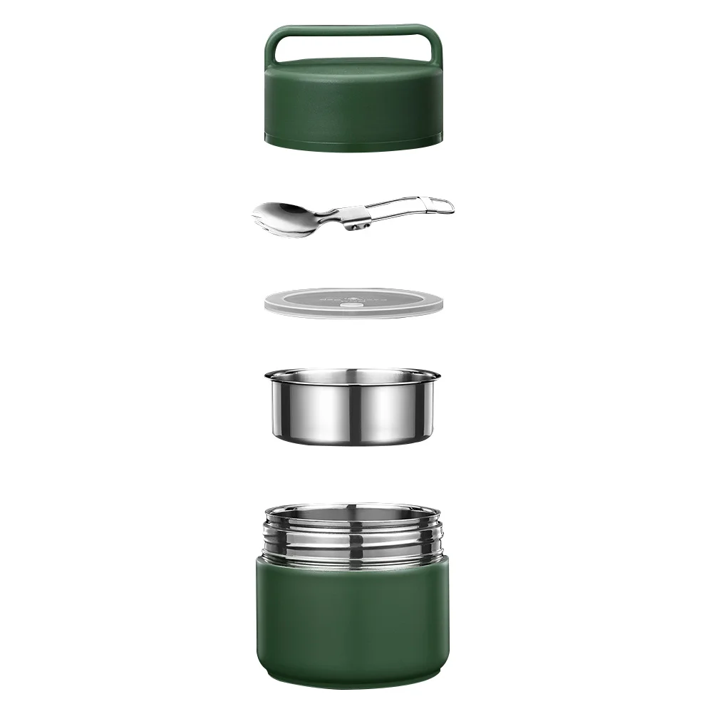 

Insulated Jar vacuum stainless steel containers Snack Box Keeping Warm for Cold Kids