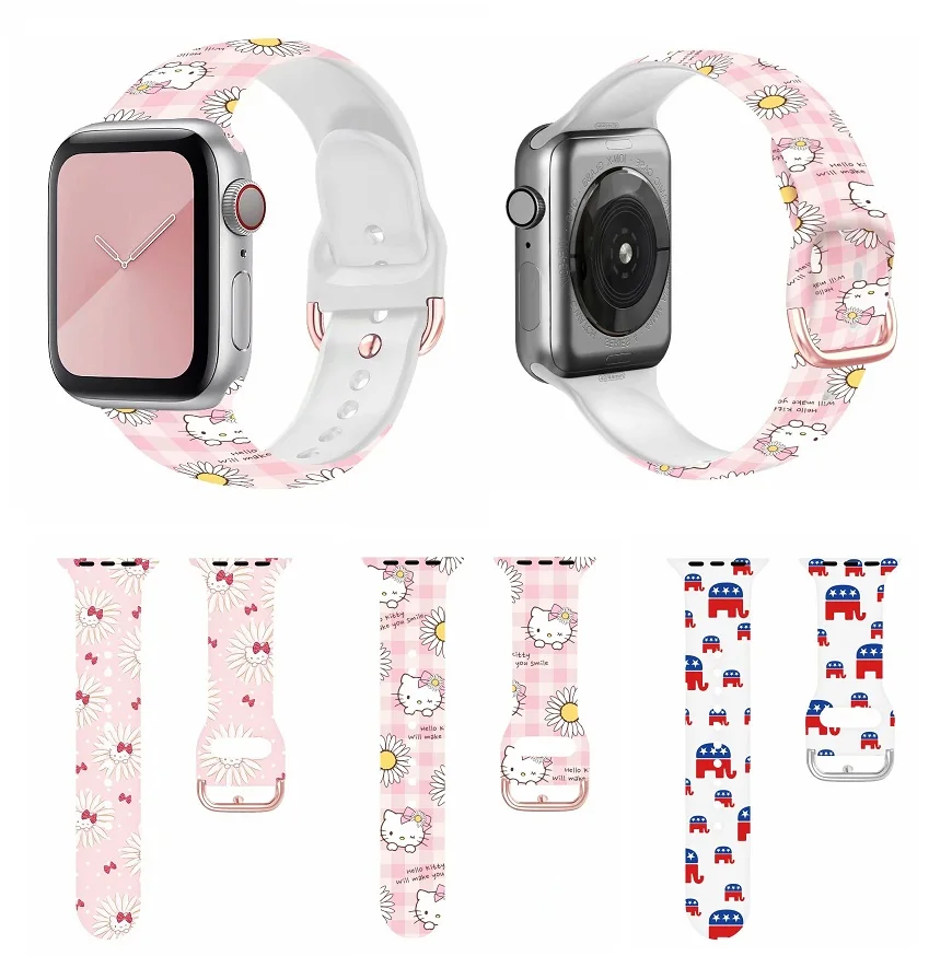 

Ремешок силиконовый мягкий для Apple Watch Series 6/se/5/4/3/2/1