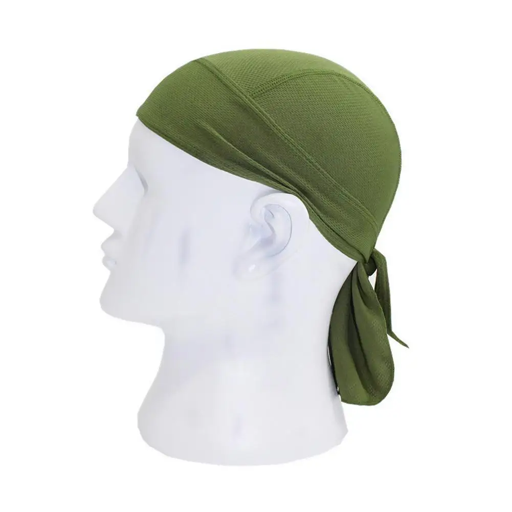 

Quick Dry Pure Cycling Cap Head Scarf Summer Men Running Ciclismo Riding Headscarf Head Headband Pirate Cap Scarf Bandana M Q8M6