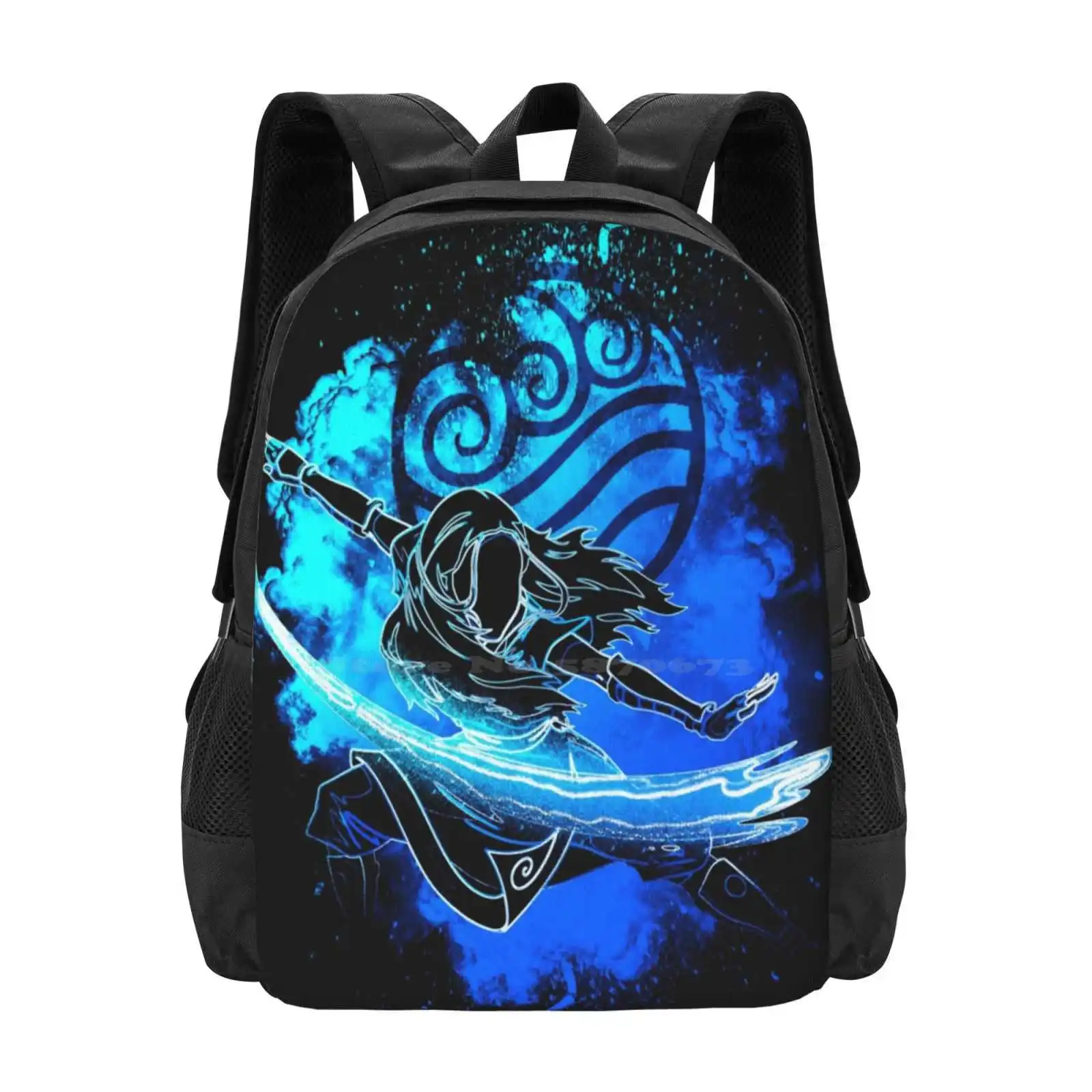 

Hot Sale Backpack Fashion Bags The Last Airbender Aang Atla Appa Zuko Katara Sokka Anime Toph Iroh Fire Nation Airbending Earth