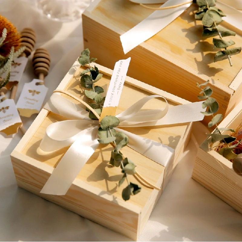 

Деревянная Подарочная коробка, коробка на день рождения, Рождество, свадьбу, Подарочная коробка, может быть изготовлена по индивидуальному ...